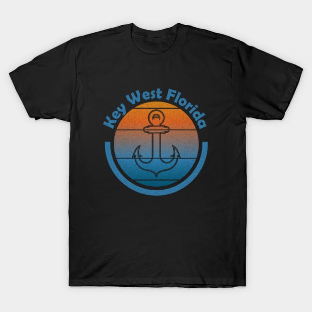 Key West Sailor - Conch Republic Sailing The Florida Keys T-Shirt by eighttwentythreetees